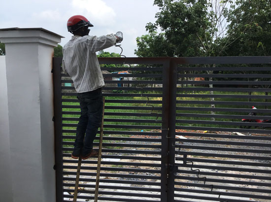 Steel construction welding Ho Chi Minh City