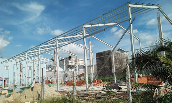 Hangar construction Ho Chi Minh City