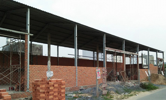 Hangar construction Ho Chi Minh City