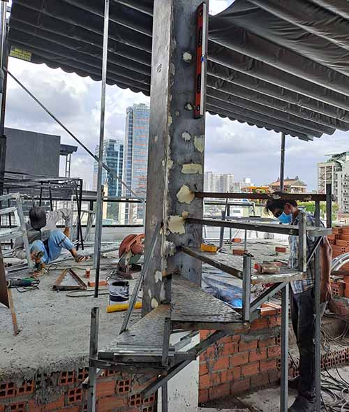 Rooftop restoration Ho Chi Minh City