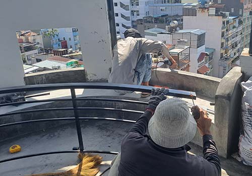 Rooftop restoration Ho Chi Minh City